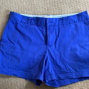 Gap blue chino shorts